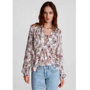 Rag & Bone Sachi Floral Blouse.